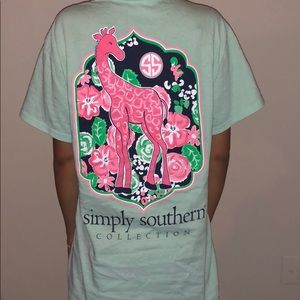Simply southern Giraffe Shirt